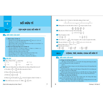 Sách - Phát Triển Năng Lực Tự Học Toán 7 - Biên soạn theo chương trình GDPT mới - ndbooks