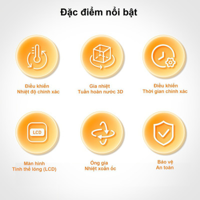 Máy nấu chậm Sous vide dùng cho gia đình thương hiệu Mỹ cao cấp BioloMix SV-9002 - Hàng nhập khẩu