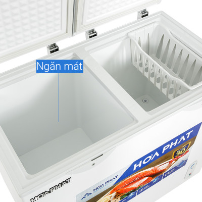 Tủ đông Hòa Phát 205 Lít HPF BN6205 Dàn lạnh nhôm Model 2022 - Hàng chính hãng (Chỉ giao HCM)