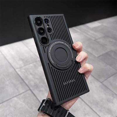 Ốp Lưng Nhựa Cứng Tản Nhiệt Từ Tính Cho Samsung S25 Ultra / S24 Ultra / S23 Ultra / S23+  - BUM STORE GALAXY CASE