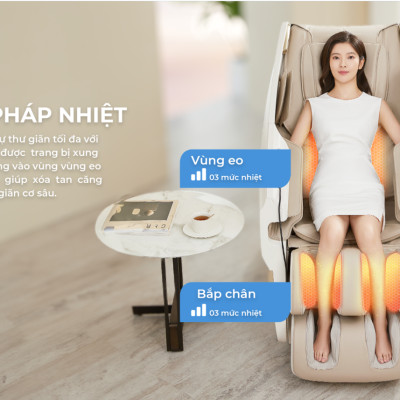|MUA 1 TẶNG 1| Ghế massage toàn thân GINTELL S3 PLUS SUPER CHAIR + G RELAX EZ | 3 Năm bảo hành chính hãng