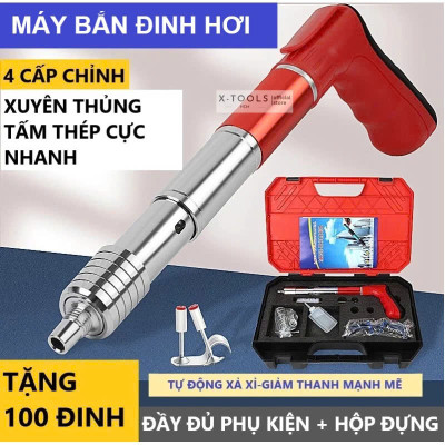 SIÊU CẤP VỚI MÁY BẮN ĐINH BÊ TÔNG THÔNG MINH KHÔNG CẦN ĐIỆN TẶNG KÈM THEO 100 ĐINH HÀNG LOẠI 1