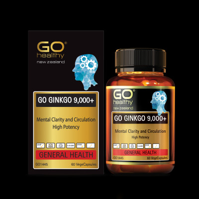 Bộ Sản Phẩm Hỗ Trợ Giấc Ngủ Cho Phụ Nữ Trung Niên: Viên Bổ Não Go Ginkgo 9000+ 60 Viên, Viên Uống Nội Tiết Nữ Hyper Evening Primrose Oil 180 Viên