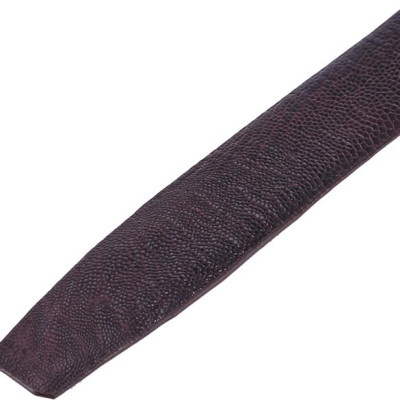 Thắt Lưng Nam Da Đà Điểu Trơn Huy Hoàng HT4410 - Nâu Đất