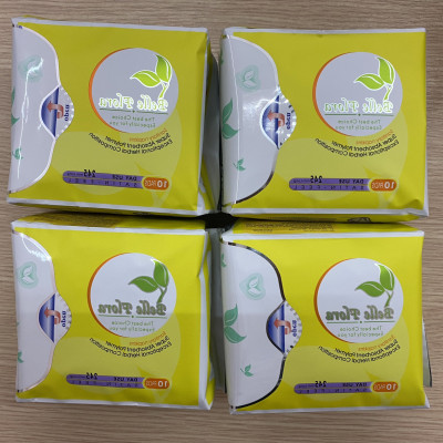 Bộ băng vệ sinh ban ngày cotton BELLE FLORA 4 gói