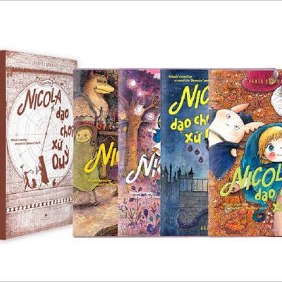 Sách - Nicola dạo chơi xứ quỷ (boxset 4 tập)