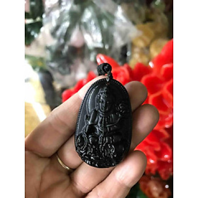 MẶT PHỔ HIỂN ĐỘ MỆNH NAM TUỔI THÌN TỴ 45MM ĐÁ MẮT HỔ NAM MỆNH THỦY MỘC 