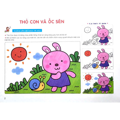 Bé Tập Tô Màu- Màu sắc