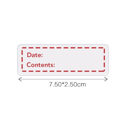 Cuộn Giấy Ghi Chú Tên Thực Phẩm Nhà Bếp, Dán Tên Lọ Gia Vị, Tên Túi Hộp Đựng Đồ Ăn Cuộn 125 Nhãn - HÀNG CHÍNH HÃNG MINIIN