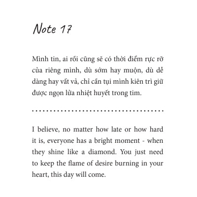 Combo 2 cuốn Sách Song Ngữ Việt Anh: A Diary Of Silent Effort - Tôi Thích Dáng Vẻ Nỗ Lực Của Chính Mình +  A Hug For Not Giving Up - Gửi Cậu Một Cái Ôm Vì Đã Không Bỏ Cuộc