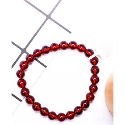 Vòng tay đá Garnet VIP mệnh hỏa, thổ - Ngọc Quý Gemstones