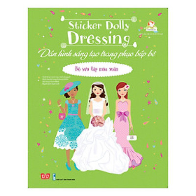 Dán Hình Sáng Tạo Trang Phục Búp Bê 69N - Bộ Sưu Tập Mùa Xuân (Tái Bản)
