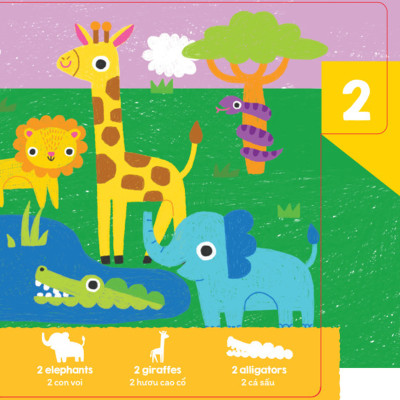 Con Số Ngộ Nghĩnh - Học Số Và Quan Sát_MEGABOOK