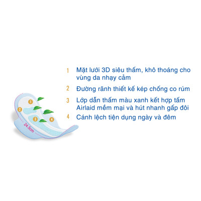 Băng vệ sinh icool Cootea Hồng 8 miếng 
