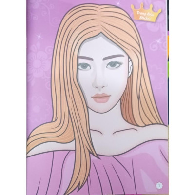 Sách - Trang Điểm Thần Tượng Âm Nhạc Hàn Quốc - Rosie - Thỏa Súc Sáng Tạo Cùng Sticker Trong Suốt - Minh Thắng