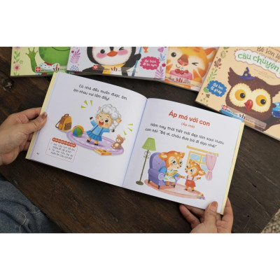 Sách - Bé Lớn Lên Cùng Những Câu Chuyện Nhỏ - Combo 5 Chủ Đề - Đinh Tị Books