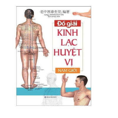 Sách -Combo 2c - Đồ giải kinh lạc huyệt vị cơ thể & Nam giới (bìa mềm)