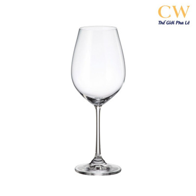 Ly Rượu Vang Đỏ Pha Lê Tiệp Chính Hãng Crystalite Bohemia Columba Cao Cấp 650ml