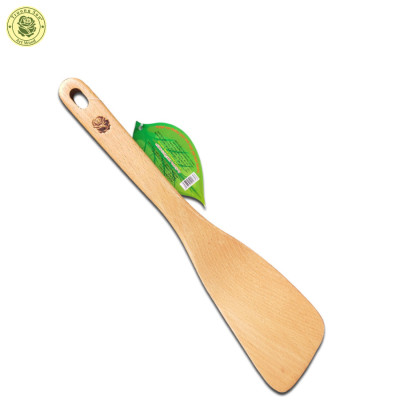 Sạn Xào Có Đế Chân - Sạn Gỗ Xéo 13 ( 34 x 7.5 cm ) - Đồ Gỗ Nhà Bếp Thương Hiệu Trường Sơn