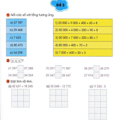 Sách - 100 Đề Kiểm Tra Toán 4