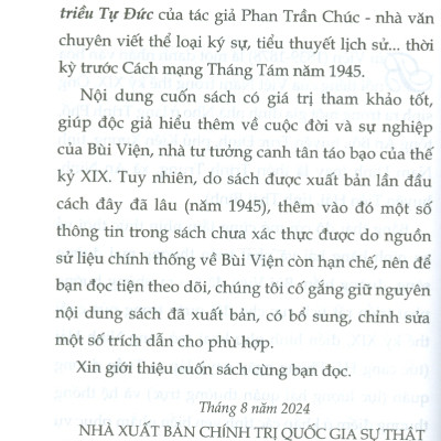 Bùi Viện Với Cuộc Duy Tân Của Triều Tự Đức 