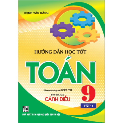 Sách - Combo hướng dẫn học tốt toán 9/1 + 9/2 (bám sát sgk cánh diều) - HA