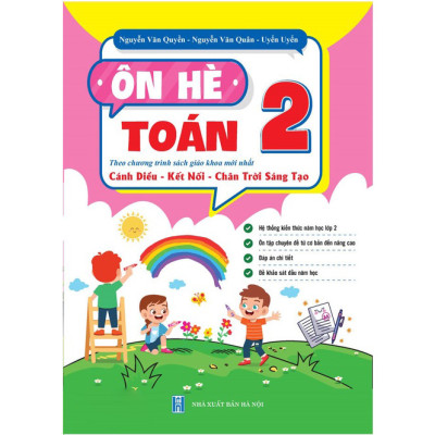 Sách - Combo Ôn Hè Toán và Tiếng Việt 2 - Chương Trình Mới - Dành cho học sinh lớp 2 lên 3 (2 cuốn)