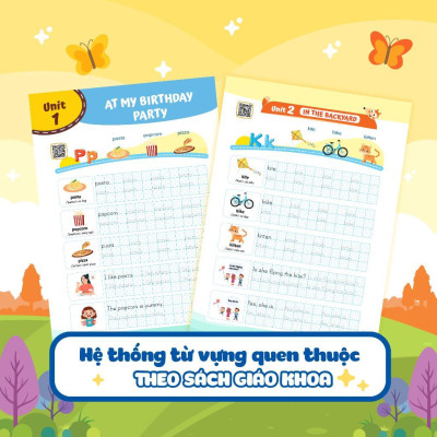 Sách - Luyện Viết Chữ Từ Vựng Tiếng Anh Theo Chương Trình Sách Giáo Khoa Lớp 2 - Megabook