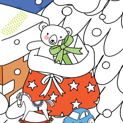 Tô Màu Và Dựng Hình 3D - Giáng Sinh