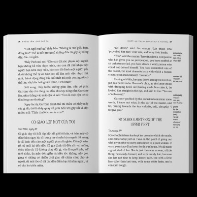 Sách - Những Tấm Lòng Cao Cả - Heart: An Italian Schoolboy’s Journal - Song Ngữ Việt-Anh