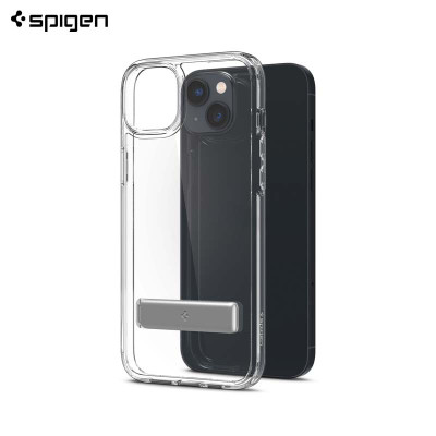 Ốp Lưng dành cho iPhone 14/14 Plus/14 Pro/14 Pro Max SPIGEN Ultra Hybrid S Crystal Clear - Hàng Chính Hãng