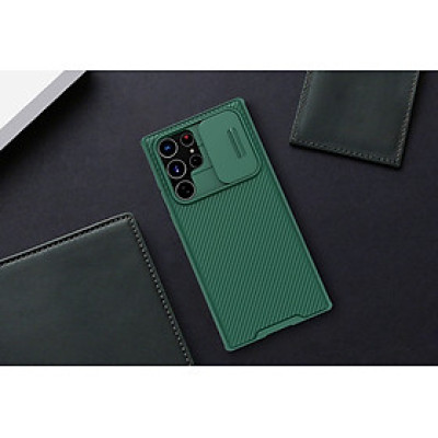 Ốp Lưng dành Cho Samsung Galaxy S22 Ultra Che Camera Nillkin CamShield Pro - Hàng Nhập Khẩu