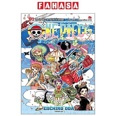 Sách - One Piece - Tập 91 - Chuyến Phiêu Lưu Trên Xứ Sở Samurai (Tái Bản 2025)