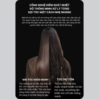 Máy sấy tóc ion âm 2 chiều nóng lạnh SOKANY SK14019 công suất 2400W,  chăm sóc tóc, bảo vệ tóc khỏi hư tổn - HÀNG CHÍNH HÃNG