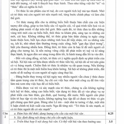 Tự Tin Luyện Thi Vào Lớp 10 Môn Ngữ Văn Dành Cho Học Sinh Lớp 9 (Dùng Chung Cho Các Bộ SGK Hiện Hành) - HA