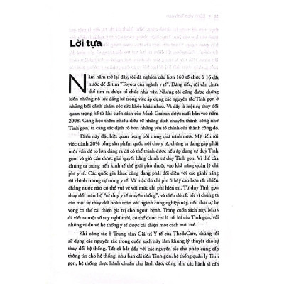 Bệnh Viện Tinh Gọn