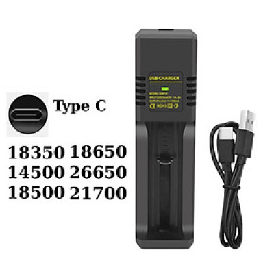 Bộ sạc pin MS-5D81H tự ngắt khi pin đầy cho pin 18650, 2A, 3A, pin 18500, 26650, 14500 và 16340