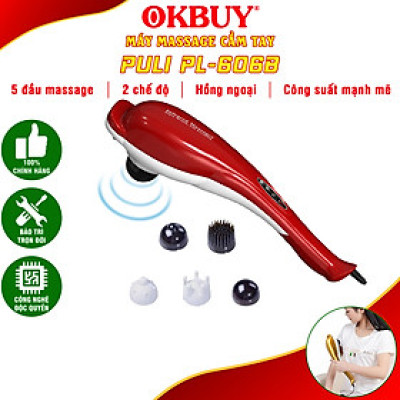 Máy massage cầm tay cá heo Puli PL-606B - Điện tử