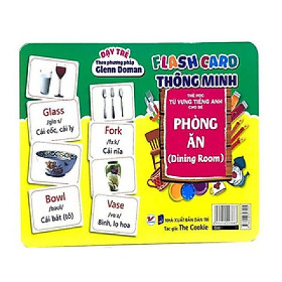 Sách - Flash Card Thông Minh - Phòng Ăn - Tân Việt Books