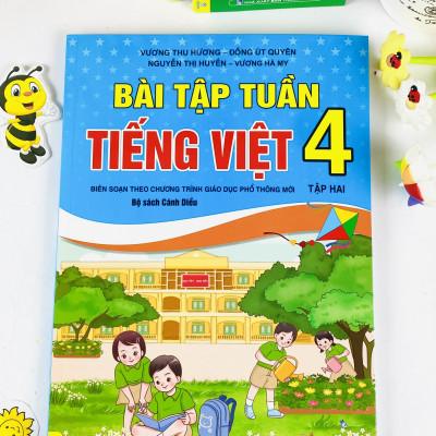 Sách - Bài Tập Tuần Tiếng Việt Lớp 4 - Biên Soạn Theo Chương Trình GDPT Mới - Cánh Diều - ndbooks