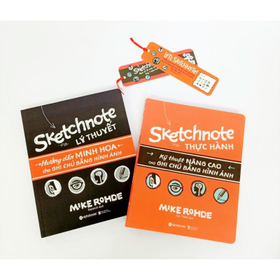 Sách - Combo Sketchnote (Lý thuyết + Thực hành)