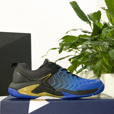 Giày cầu lông, bóng chuyền Lefus L029 gót đệm hơi, đế kếp 2 lớp cày sân bê tông