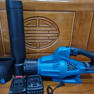 Máy thổi lá công nghiệp chạy pin, máy thổi bụi dùng pin , không chổi than, có kèm pin sạc