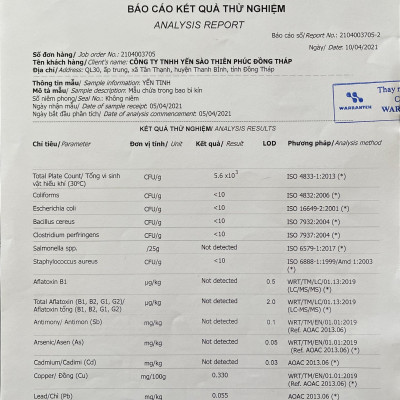 Yến tinh chế Thiên Gia Phúc 100g