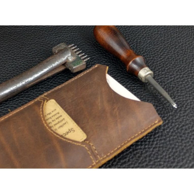 Bao Da Rút cho Samsung Z Fold2, Z Fold3, Z Fold4 cổ điển Da Bò Thật