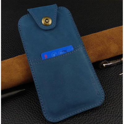 Bao Da Rút cho Samsung Note20 Ultra, Note 10 Plus, Note 8... Có Quai Cài Da Bò Sáp