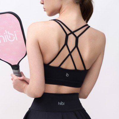  Áo Bra Tập Yoga Gym Hibi Sports BA519 Kiểu 4 Dây Đánh Đôi, Kèm Mút Ngực, Chất Vải Cao Cấp 