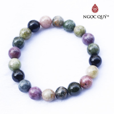 Vòng đá tourmaline đa sắc - Ngọc Quý Gemstones