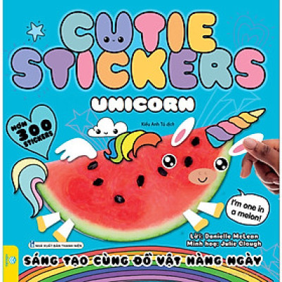 Sách - Cutie Stickers - Sáng Tạo Cùng Đồ Vật Hàng Ngày (hơn 300 stickers) - ndbooks