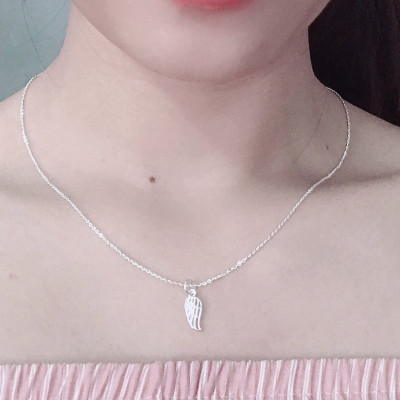 Dây chuyền bạc mặt cánh thiên thần - Ngọc Quý Gemstones